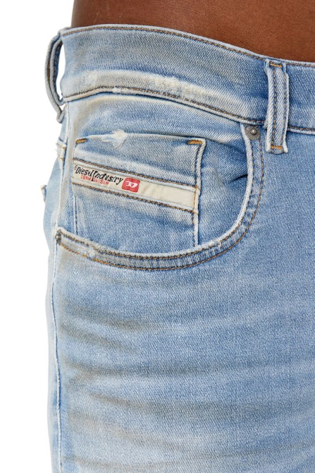 Diesel D-strukt Joggjeans 068cw Slim In Hellblau