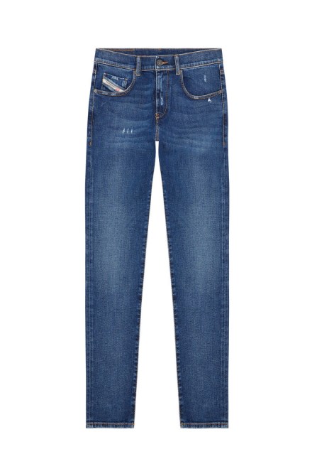 Mittelblaue Diesel 2019 D-strukt 09e45 Slim Jeans