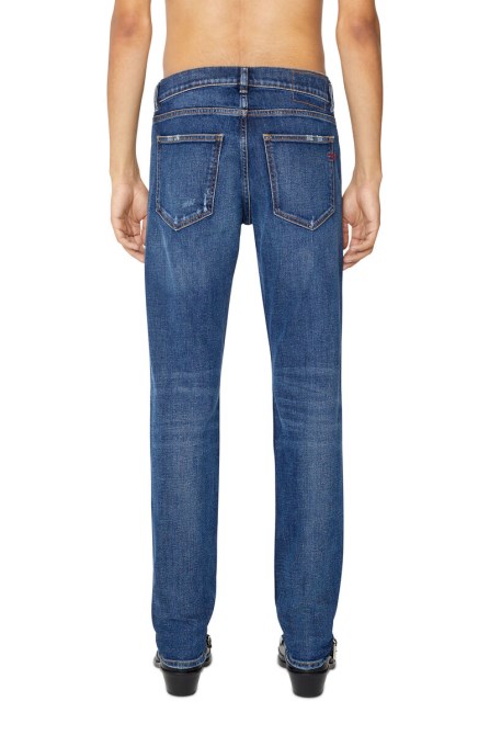 Mittelblaue Diesel 2019 D-strukt 09e45 Slim Jeans