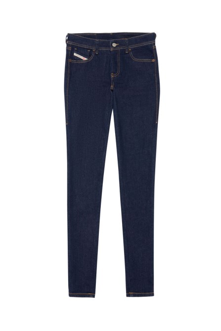 Diesel 2018 Slandy-low Z9c18 Super Skinny Jeans Dunkelblau
