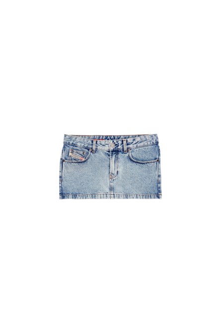 Diesel De-ron Minirock Hellblau