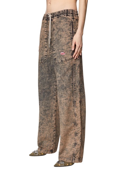 Diesel D-martians Track Denim 09d16 Gerade Beige