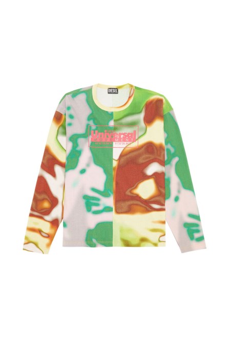 T-washerdiesel Grün/rosa