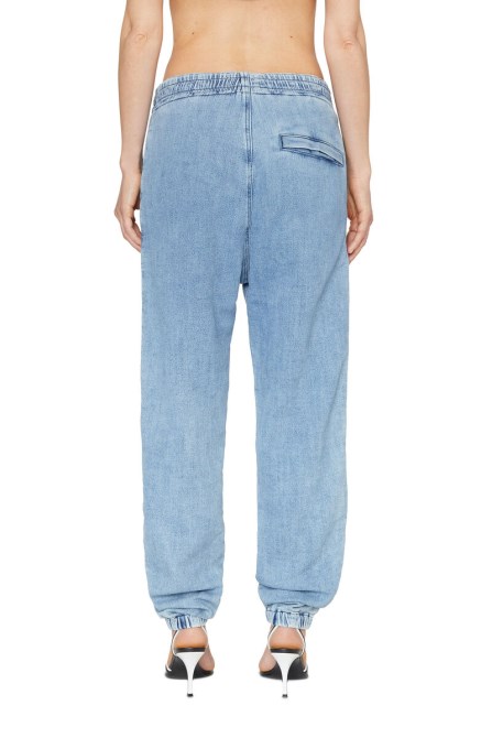 Diesel D-lab Track Denim 09d01 Tailliert Hellblau