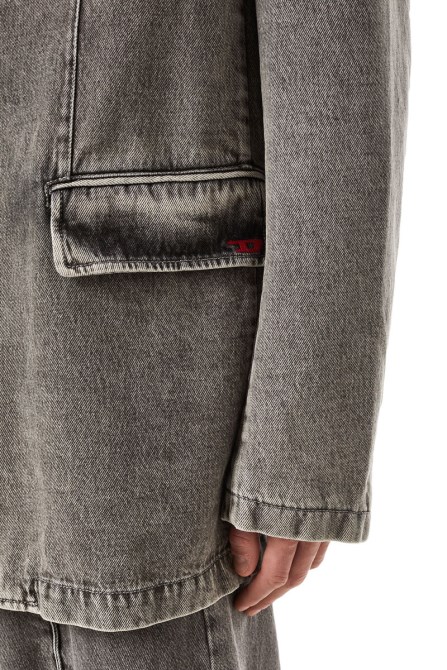 Hellgrauer Diesel D-blaz Einreiher-blazer