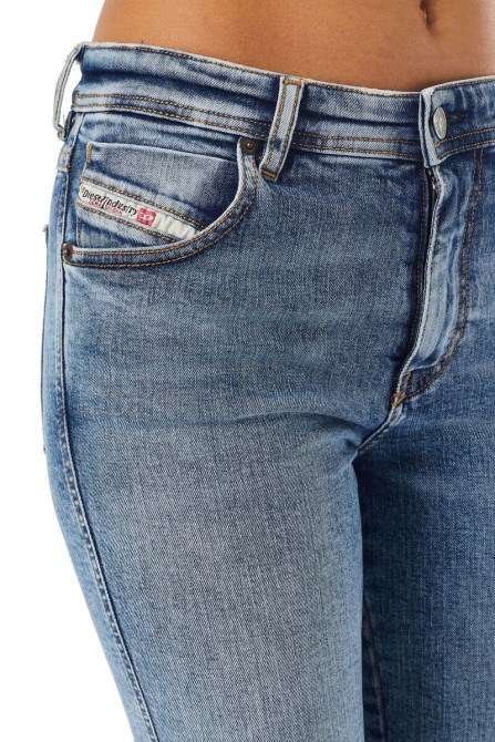 De-ginny Radhose Diesel Mittelblau