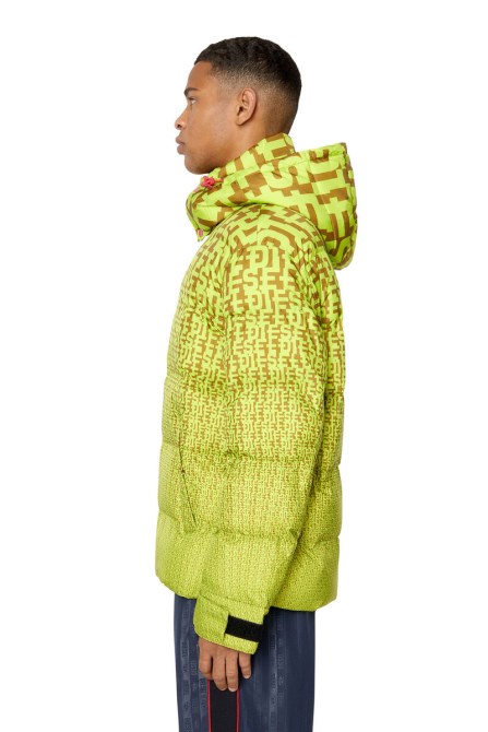 W-step-mon Diesel Grün