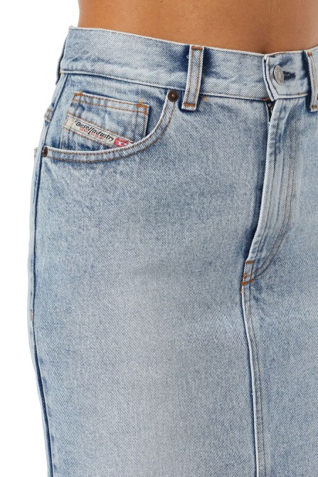 Der-ronny Bleistiftrock Diesel Hellblau