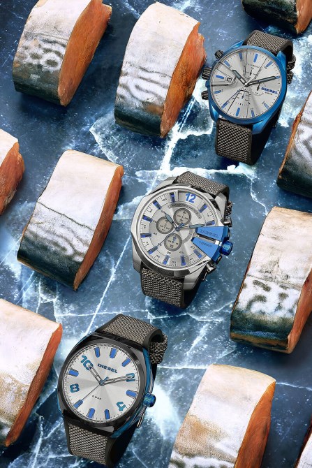 Schwarz/blau Diesel Dz1885