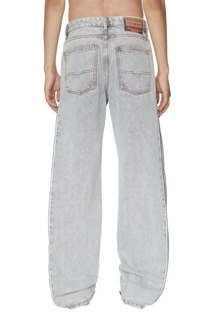 1955 007f8 Straight Jeans Diesel Hellgrau