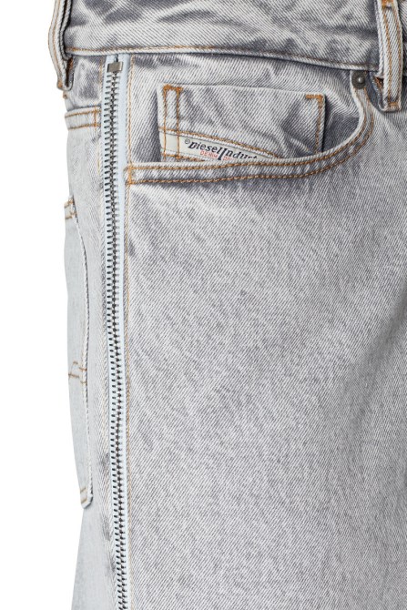 1955 007f8 Straight Jeans Diesel Hellgrau