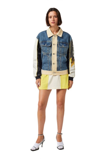 Dxd-2j1 Dieselblau/weiß