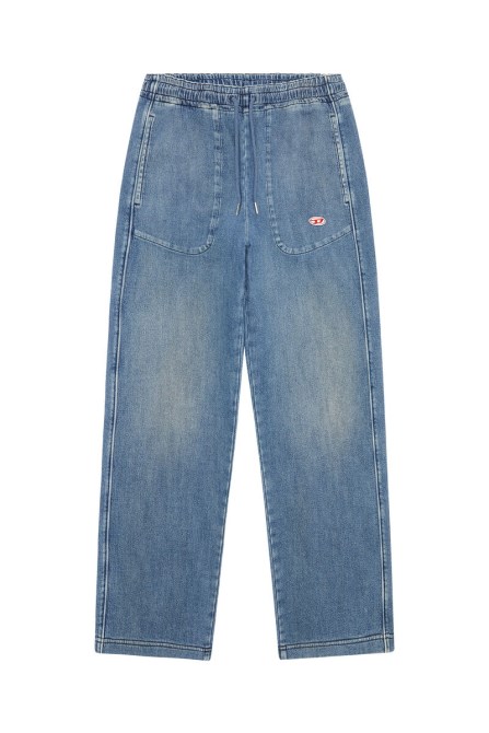 Diesel Mittelblau D-martians Track Denim 09e29 Gerade