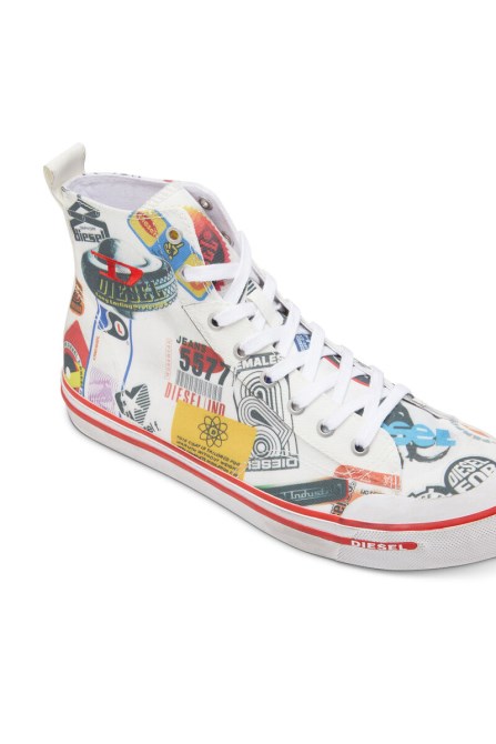 Diesel S-athos Mid In Multicolor/weiß