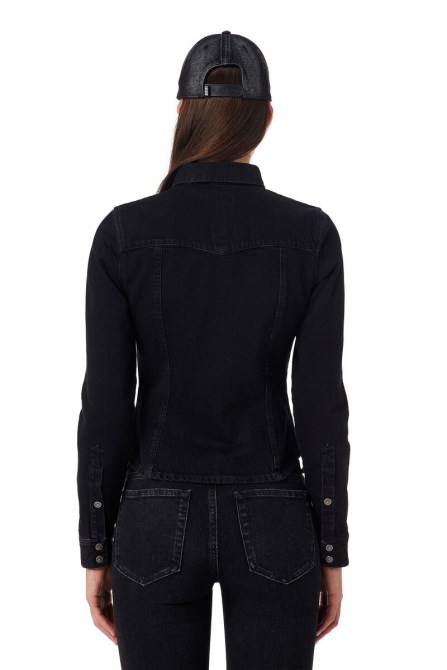 Schwarz/dunkelgrau Diesel Der-rin Westernhemd