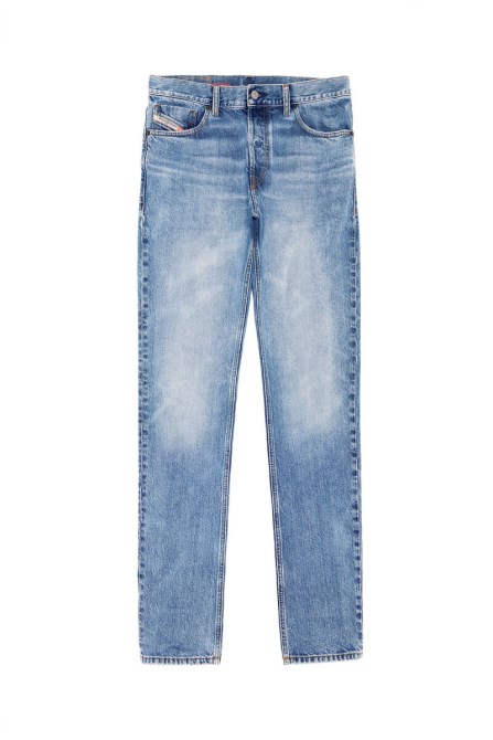1995 09c66 Straight Jeans Diesel Hellblau