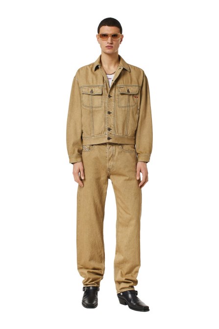 2010 09c43 Straight Jeans Diesel Hellbraun