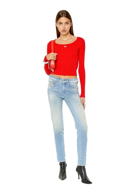 D-ollies Joggjeans 068cw Slim Diesel Hellblau