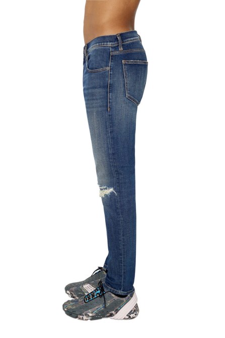 2019 D-Strukt 09F05 Slim Jeans Diesel Dunkelblau