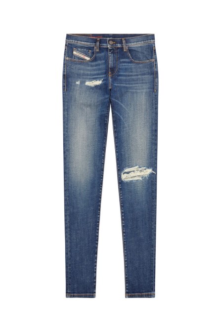 2019 D-Strukt 09F05 Slim Jeans Diesel Dunkelblau