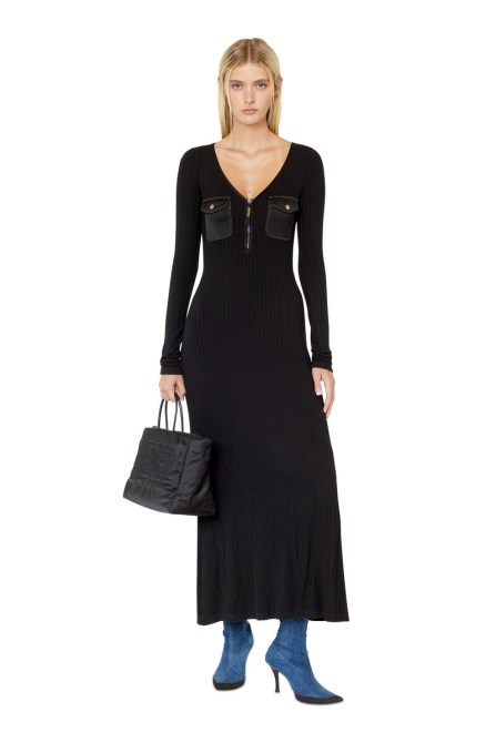 Schwarzer D-bordy-langer Diesel