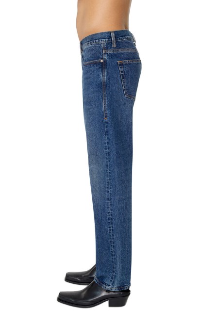 2020 D-viker 007d2 Straight Jeans Diesel Dunkelblau