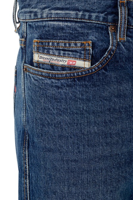 2020 D-viker 007d2 Straight Jeans Diesel Dunkelblau