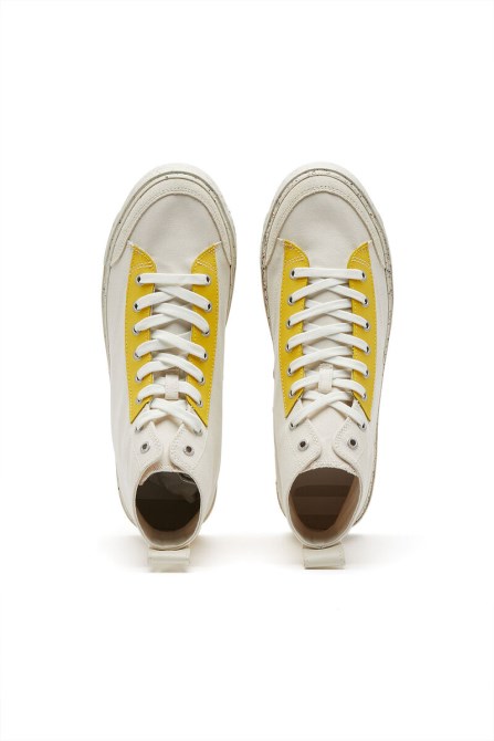 S-athos Mid Diesel Weiß/gelb