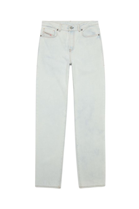 Diesel 1955 0079z Straight Jeans In Hellblau