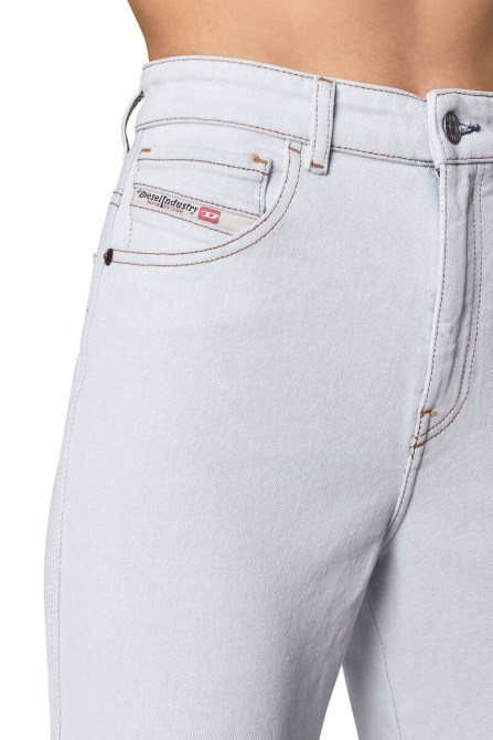 Diesel 1994 09c06 Gerade Jeans Hellblau