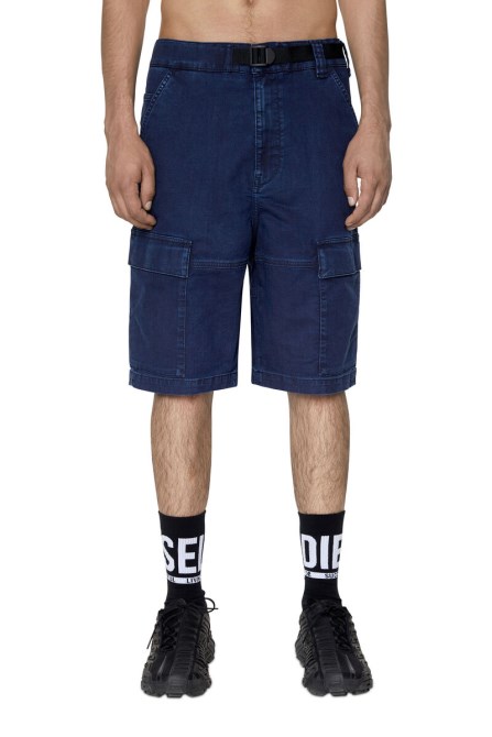 Diesel Dunkelblau Mode D-krooley Joggjeans Cargo-shorts