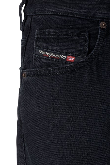 1999 Z09rl Straight Jeans Diesel Schwarz/dunkelgrau