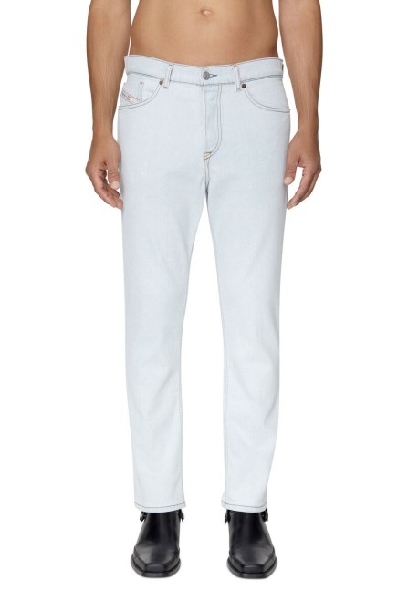 Diesel 2005 D-fining 09c06 Schmal Zulaufende Jeans Hellblau