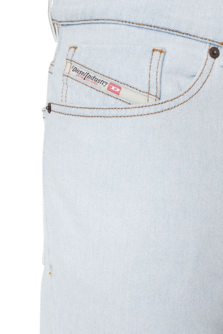 Diesel 2005 D-fining 09c06 Schmal Zulaufende Jeans Hellblau