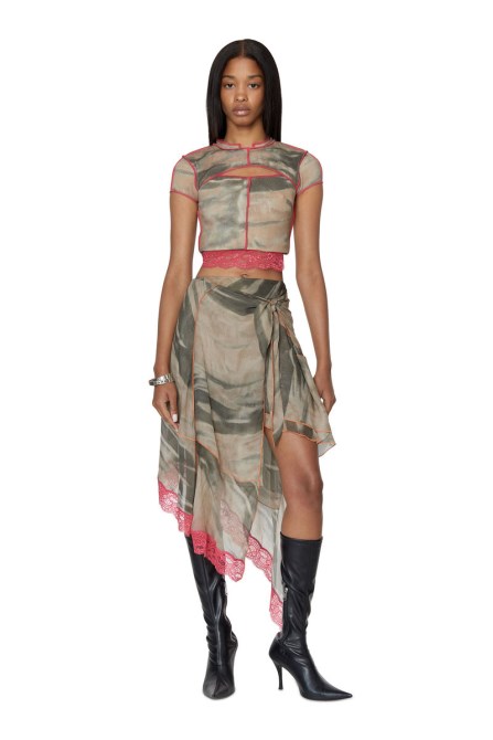 O-rubino-lace Diesel Militär In Grün