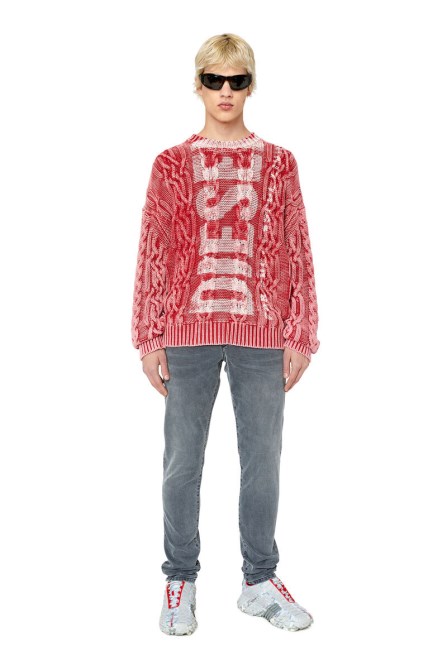 D-strukt Joggjeans 068cn Slim Diesel Schwarz/dunkelgrau