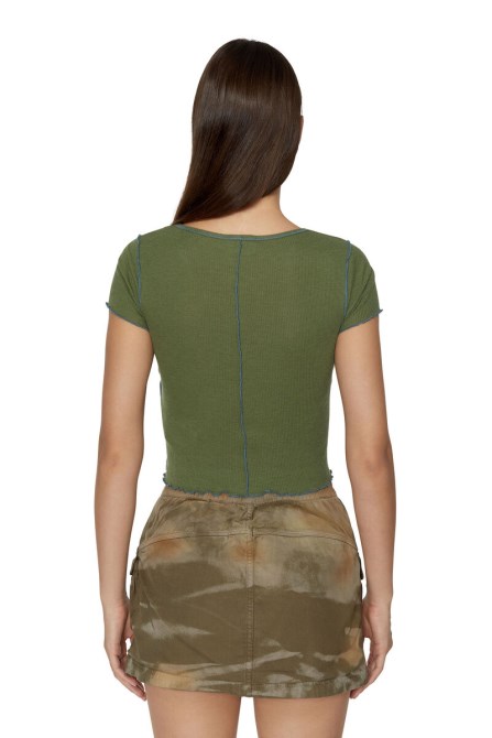 Diesel T-ribyelle Olivgrün