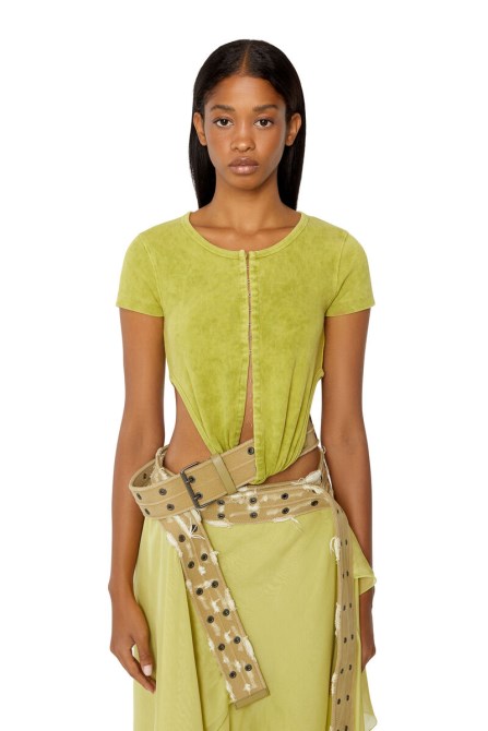 Diesel T-holdhook Grün