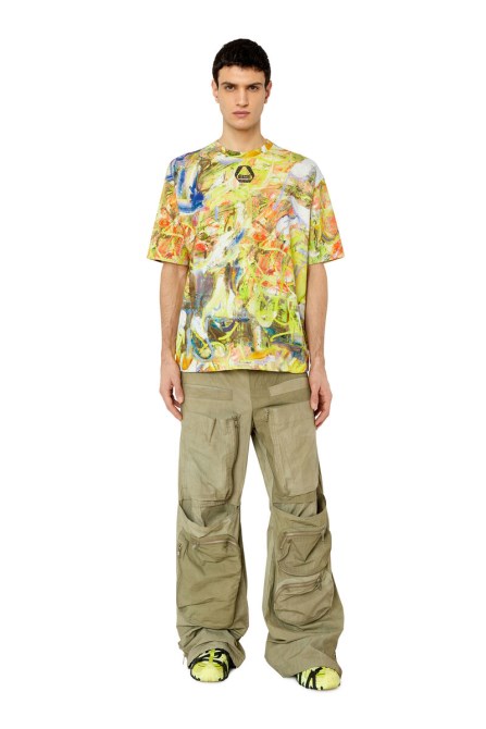 Weiß/gelb Diesel T-wash-g8