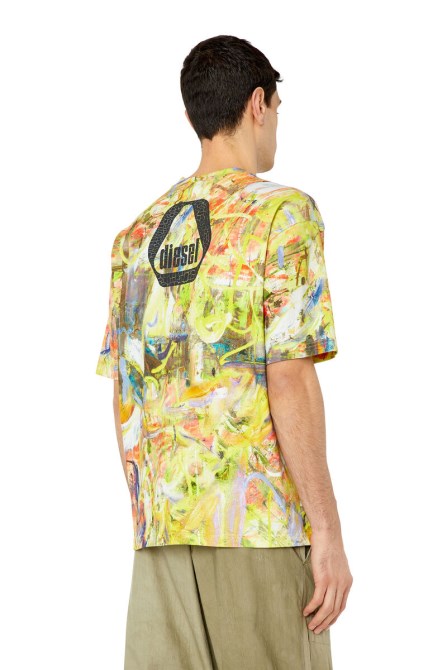 Weiß/gelb Diesel T-wash-g8