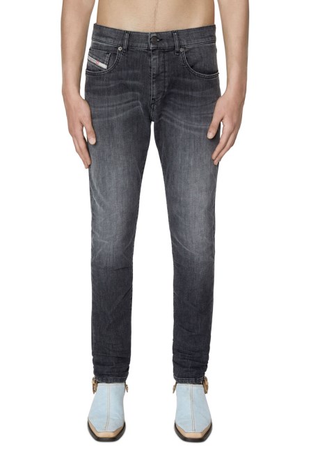 D-strukt Joggjeans 09d52 Slim Diesel In Schwarz/dunkelgrau