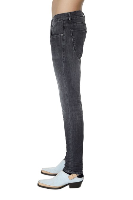 D-strukt Joggjeans 09d52 Slim Diesel In Schwarz/dunkelgrau
