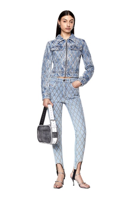 De-slimmy-zip-fs Diesel Hellblau