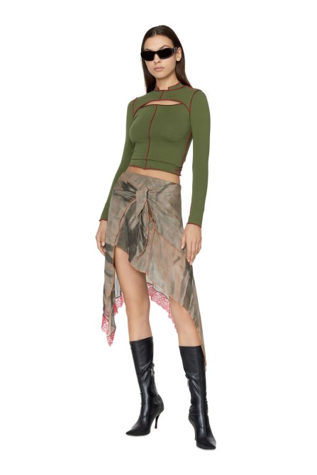 Olivgrüner T-zinken-ls-diesel