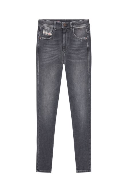 1984 Slandy-high 068cd Super Skinny Jeans Diesel Schwarz/dunkelgrau