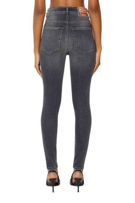 1984 Slandy-high 068cd Super Skinny Jeans Diesel Schwarz/dunkelgrau