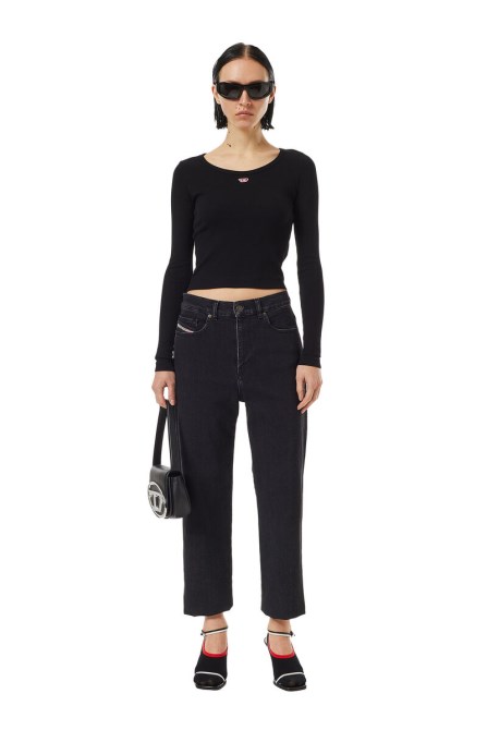 Schwarz/dunkelgrau Diesel 2016 D-air Z9c25 Boyfriend-Jeans