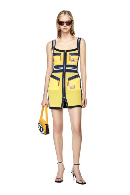 D-mesh Diesel Schwarz/gelb