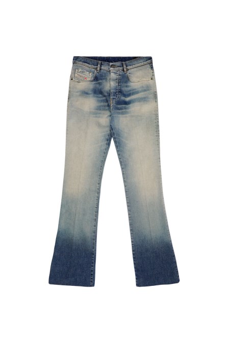 Diesel D-jefferr 09b43 Bootcut Jeans Hellblau