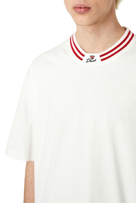 Diesel T-krone Weiß